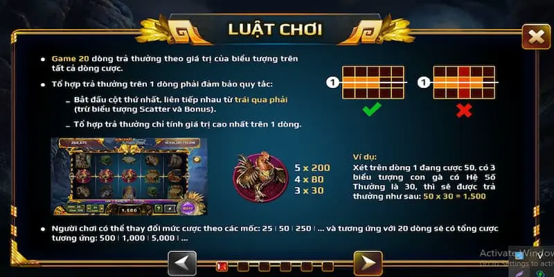 Cách chơi game slot Sơn tinh thủy tinh Hit Club 